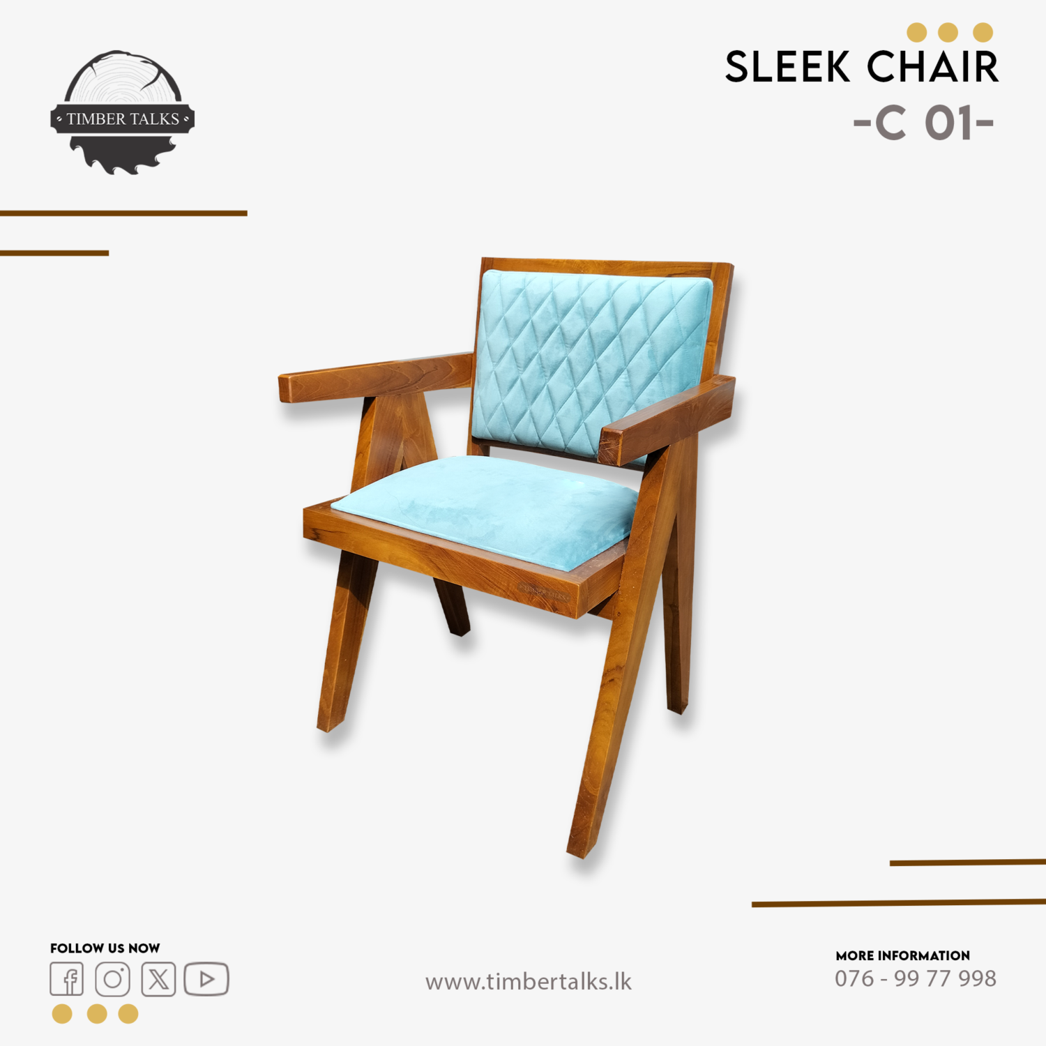 Sleek Chair (C 01)