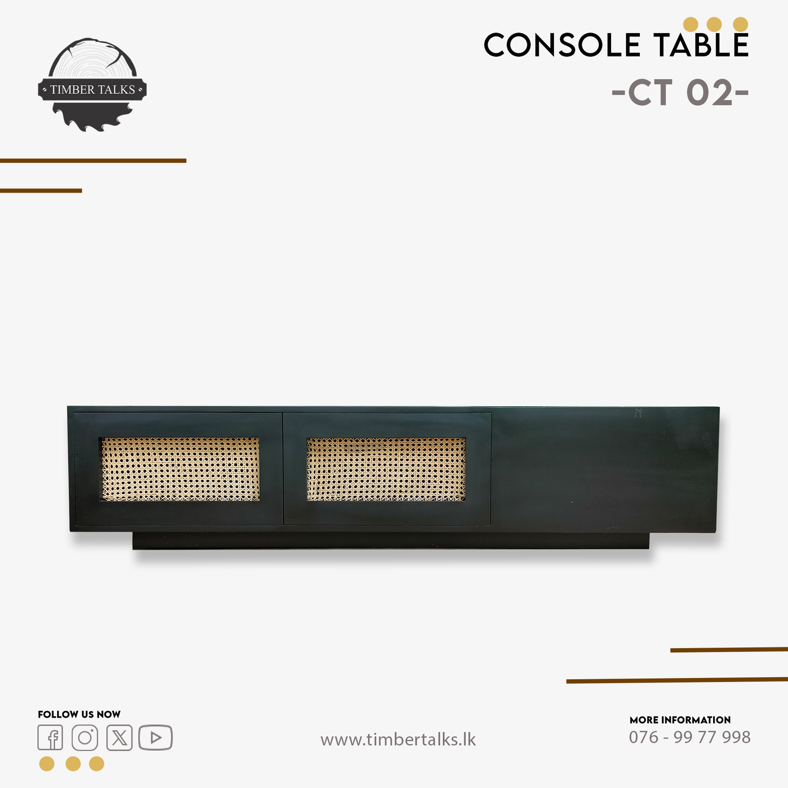 Console Table (CT 02) - Image 4