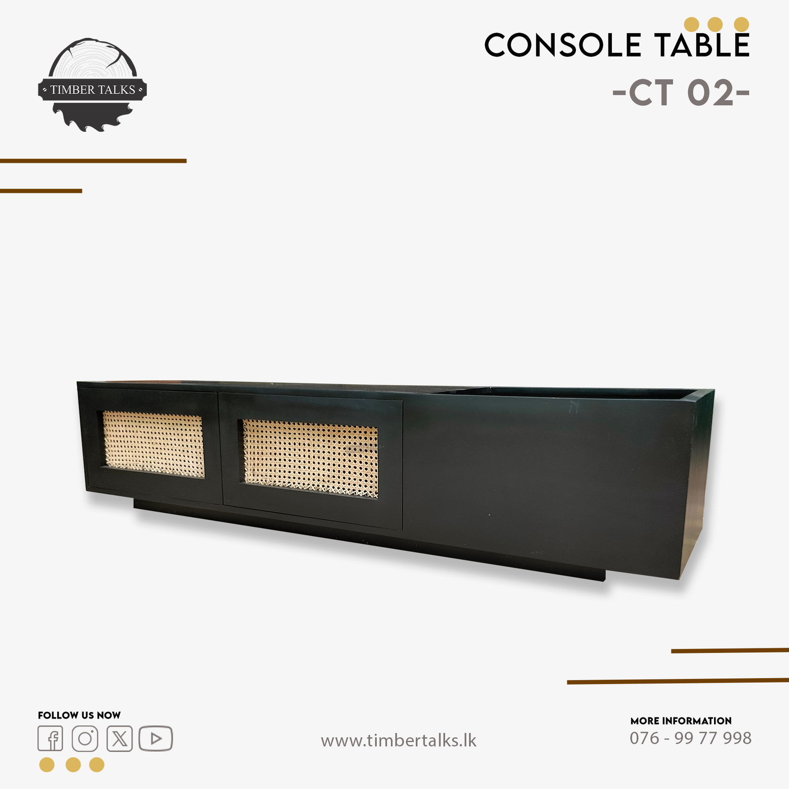 Console Table (CT 02) - Image 2
