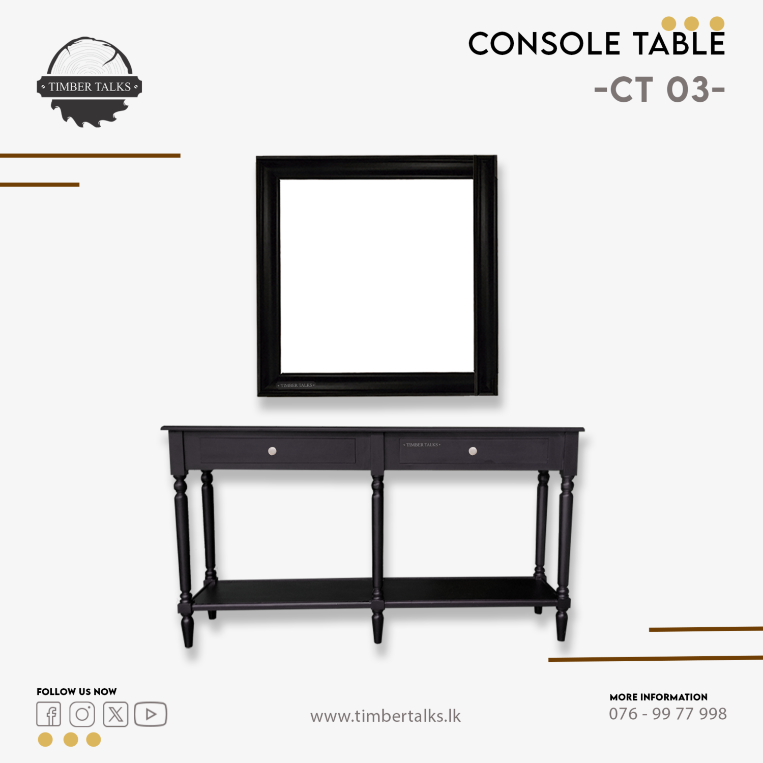 Console Table (CT 03)