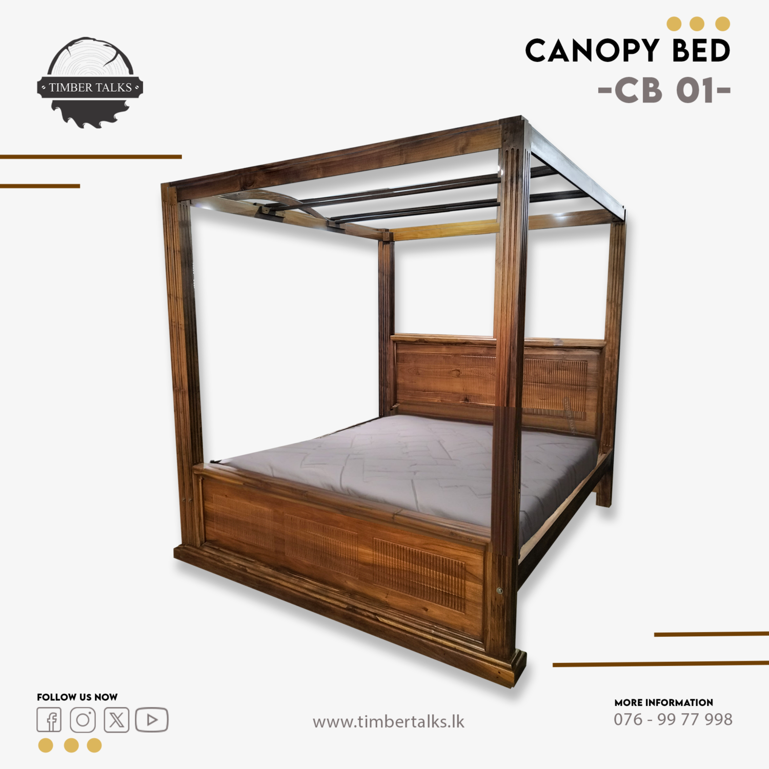 Canopy Bed (CB 01)